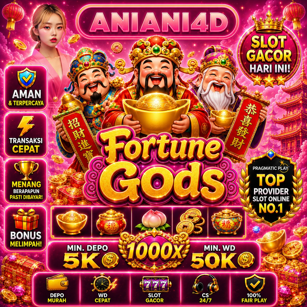 ANIANI4D :: Link Resmi Slot Gacor Online Dengan RTP Tinggi & Bonus Menarik Setiap Hari